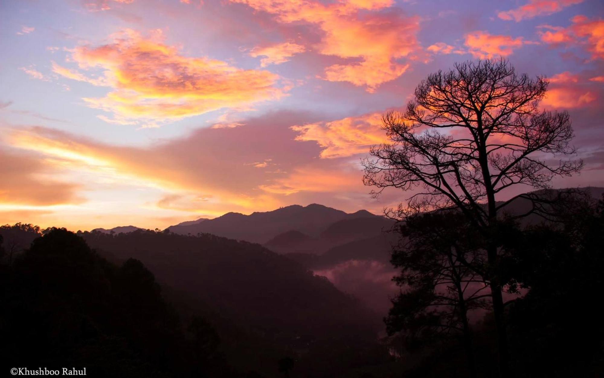 Incredible Birding Camp Apartment Bhimtal Bagian luar foto